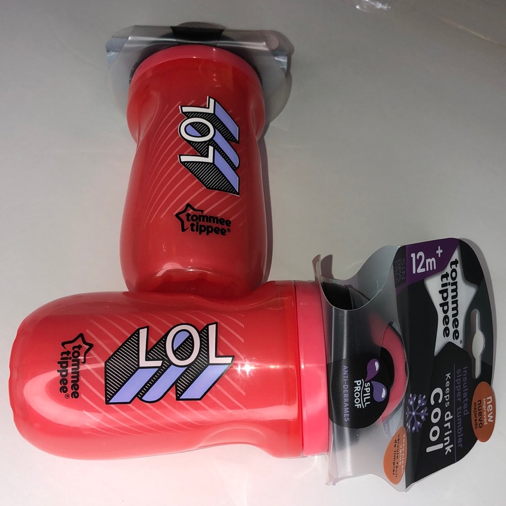 tommee tippee 12m+ drinking bottle's - Picture 3 of 4